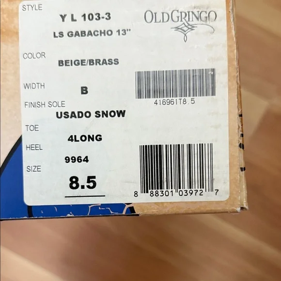 Old Gringo Red White and Blue Cowboy Boots - Picture 2 of 5